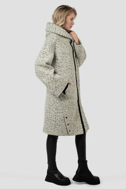 01-12041 Пальто женское демисезонное - El podio фото 4