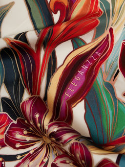 Платок жен. шелк 90х90 E03-8537-14