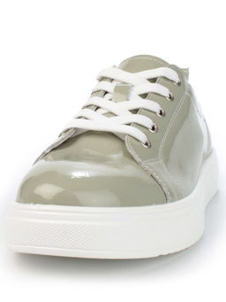 05-HY21-5D GRAY GREEN Кроссовки женские (натуральная кожа) - Фабричный китай фото 7