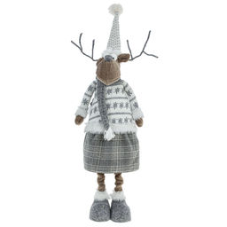 Игрушка набивная "Олень" (телескоп ноги), L49 W20 H116/45 см, 2в.