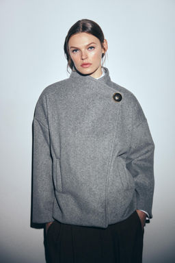 SOFT BUTTON COAT - Zara фото 2