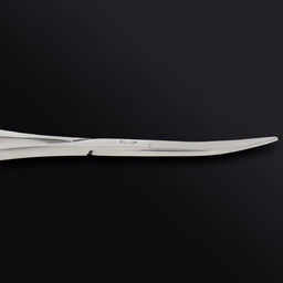 Цена за 2 шт. Ножницы маникюрные «Premium», загнутые, 9 см, на блистере