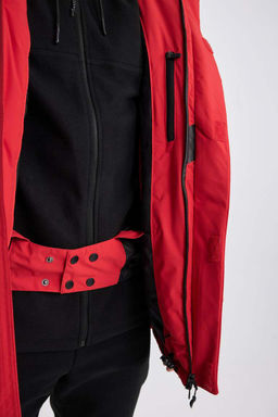 DeFactoFit Водонепроницаемая лыжная куртка с термоизоляцией и капюшоном  фото 9