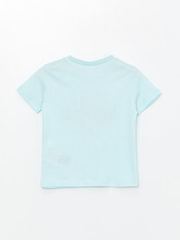 Bisiklet Yaka K?sa Kollu Bask?l? Erkek Bebek Ti??rt - Waikiki фото 2