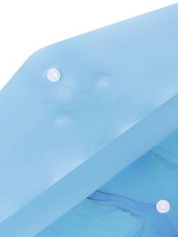 Цена за 12 шт. Папка-конверт на кнопке формат А4 180мкр блестящая МИКС Мрамор  (штрихкод на штуке)