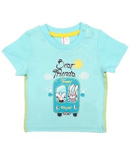 CRB wear/CSN 61606 Футболка ясельная, голубой/Ex.Cherubino