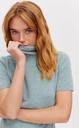 Водолазка к/р F122-215-801 grey-blue - Fine joyce фото 4