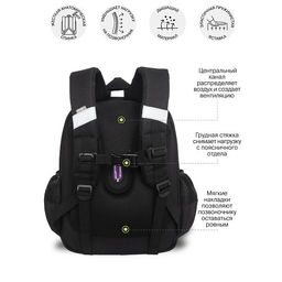 RAz-586-7 Рюкзак школьный - Grizzly фото 37