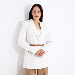 Ремень женский, ширина 1.4 см, пряжка металл, цвет коричневый - Simaland фото 3