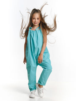 Комбинезон для девочки UD 7166 бирюза - Mini maxi фото 4