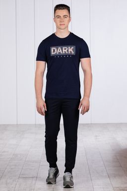 Брюки спортивные 
 3.MM004B-синий-тёмный