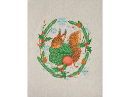 24С112-ШР/рп/фкор/к. Комплект полотенец из 3 шт 46*60 "Морозуля-3" цв. 1 рис. 10