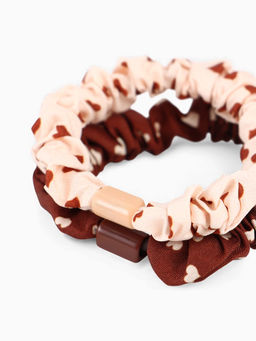 Цена за 2 шт. Резинка для волос «Сердечки», набор 2 шт., Коты аристократы