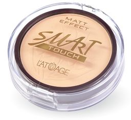 Latuage Пудра компактная SMART TOUCH тон 201 натуральный бежевый