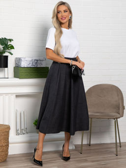 Юбка Льюис (черная) Ю15463-10М