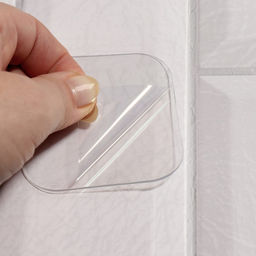 Органайзер настенный BASIC, 1 секция, с клеевой основой, 8.7×8×2 см, белый