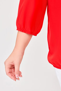 Блуза Swallow 803.2 черный+серебряный узор фото 585