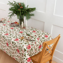 Скатерть 120х145, саржа, 100% хлопок, Гербариум ВБ - Традиция фото 23