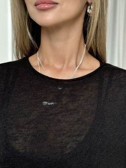 Футболка паутинка полупрозрачная