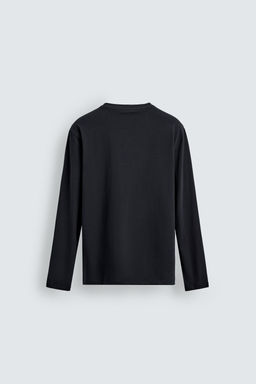 CAMISETA SLIM FIT B?SICA / Marino - Zara фото 7