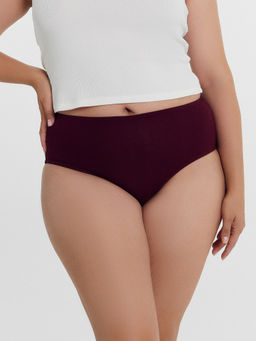 Цена за 2 штуки! Трусы женские макси красного цвета - Mark formelle фото 2