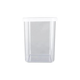 Банка 1,2л для сыпучих CUBBO SCANDI белый - Полимербыт фото 5