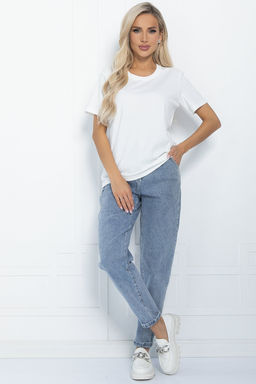 Блуза Роуз (белая) Б11381 - Lt collection фото 4