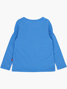 Комплект для девочки с брюками UD 2238/1090 синий - Mini maxi фото 4