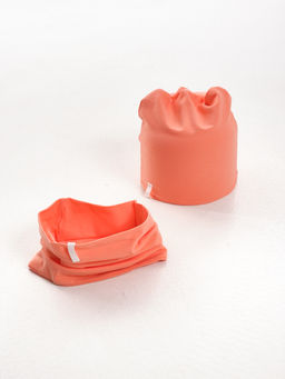 Комплект (шапка+снуд) UD 3017 коралловый - Mini maxi фото 2