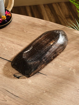 Менажница «Лодочка», 30×13×5 см, дерево джати, тёмно-коричневая