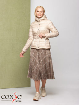 Conso/SS 200118 - beige Куртка женская  фото 2