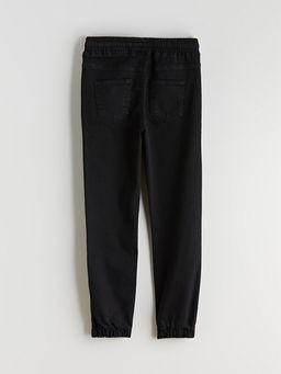 Beli Lastikli Erkek ?ocuk Jogger Jean Pantolon