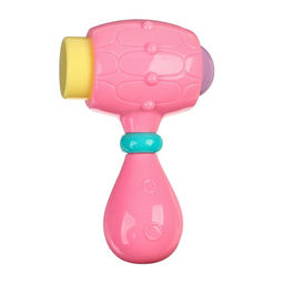 Погремушка Молоточек, звуковые эффекты, цвет МИКС, Крошка Я