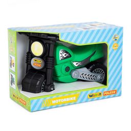 Мотоцикл Моторбайк (зелёный) (в коробке)