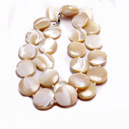 Бусы из перламутра Круглый