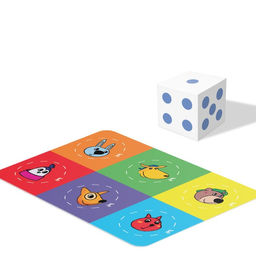 Новогодняя настольная игра-бродилка Новый год: Зоопарк, 6 фишек, 5+