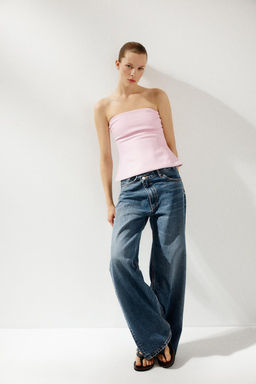 INTERLOCK BANDEAU TOP - Zara фото 34