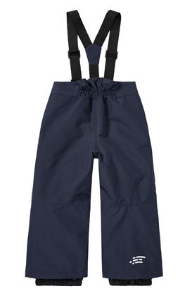 Зимние мембранные штаны для девочек LUPILU синие  фото 15