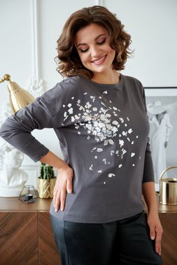 Свитшот Rumoda 2037/1 графит  фото 2