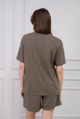 Пижама женская из кулирки Дива болотный - Амадэль фото 11