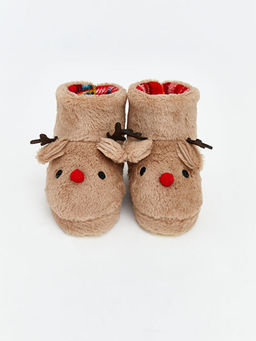 Hayvan Fig?rl? Pel?? Erkek Bebek Panduf