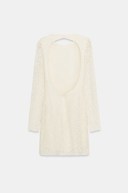 SHORT LACE DRESS - Zara фото 6