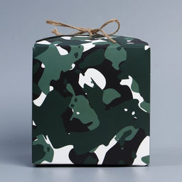 Цена за 2 шт. Коробка подарочная складная, упаковка, 23 февраля, 12?12?12 см