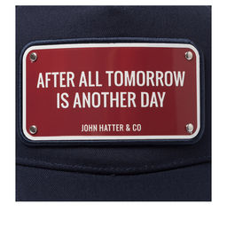 Бейсболка JOHN HATTER арт. 1-1038-U00 After All Tomorrow Is Another Day (темно-синий)  фото 4