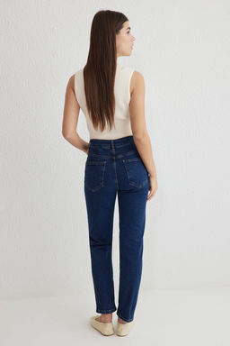 Mavi Yuksek Bel Comfort Mom Jeans TWOSS25JE00115 - Trendyolmilla фото 14