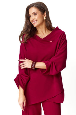 Костюм Anastasia 1145 бордо  фото 3