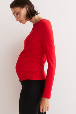 MAMA Camiseta en punto de canale - H&m фото 4