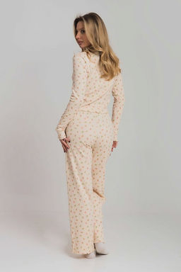 Пижама М325375бп бежевый/персиковый - Елена фото 4
