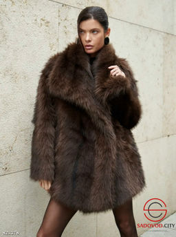 Шуба женская из искусственного меха