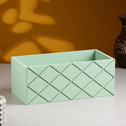 Кашпо деревянное Эллада большая, сетка, 2512,510 см Оливковый